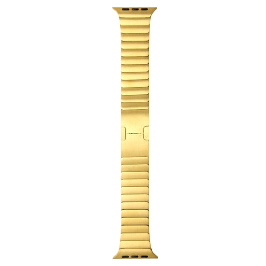 For Apple Watch 42mm Stainless Steel Watch Band(Gold) by buy2fix