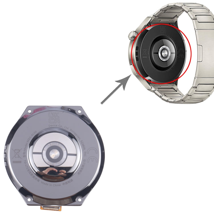 For Huawei Watch 4 Pro Original Back Cover Full Assembly With Heart Rate Sensor by buy2fix