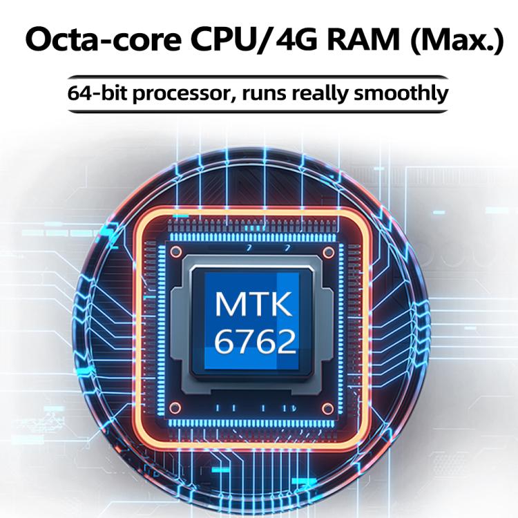 UNIWA MP004 4.0 inch IPS Screen Android 14 AI Smart Music Player Mini Tablet PC 4GB+64GB (Black) - MP4 Player by UNIWA | Online Shopping UK | buy2fix