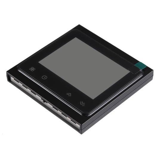 BHT-002GALW 3A Load Water Heating Type LCD Digital Heating Room Thermostat with Time Display, WiFi Control(Black) by buy2fix