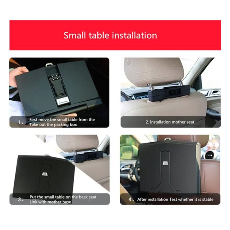 Car Folding Computer Table Chair Back Dining Table by buy2fix