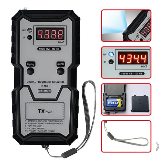 CNBJ-501 100M-1GHz Infrared Frequency Tester by buy2fix