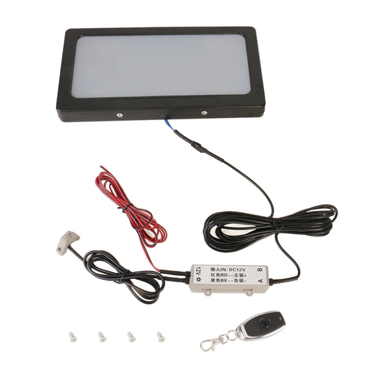 Car Single Plate Atomized License Plate Frame, US Standard by buy2fix