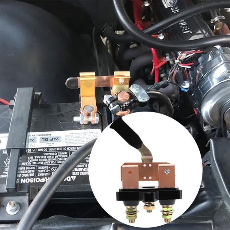 RV Yacht E-108 Battery High Current Power Off Main Switch (Transparent) - Car Switches by buy2fix | Online Shopping UK | buy2fix