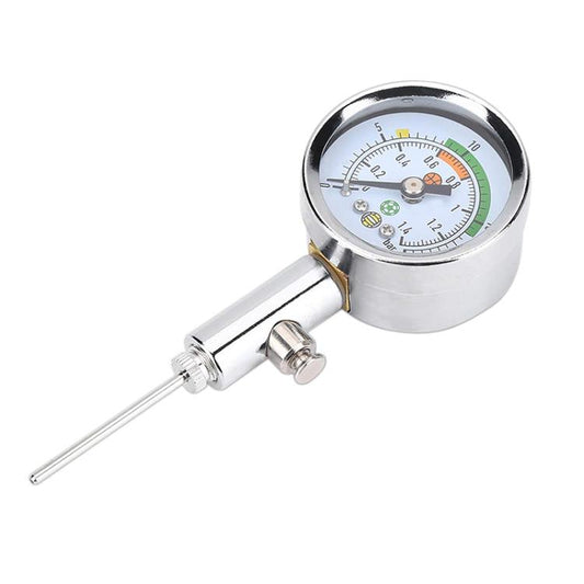 Portable Mini Air Pressure Gauge Pressure Barometer Ball Pressure Gauge (Silver) - Tire Pressure Gauges by buy2fix | Online Shopping UK | buy2fix