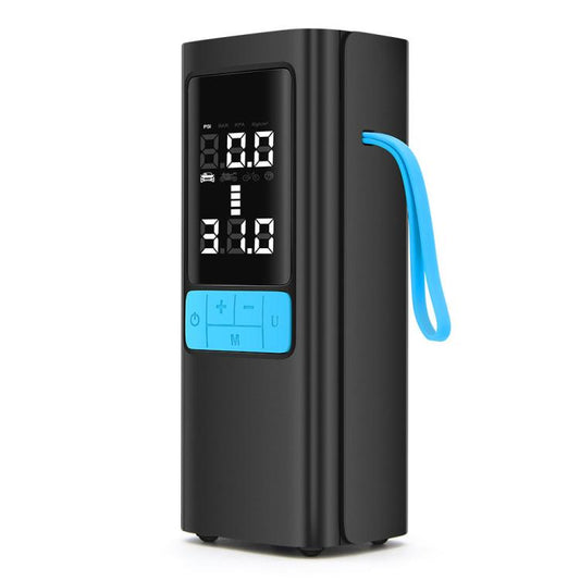 12V Portable Air Pump for Car Motorcycle Tires (Black) - Inflatable Pump by buy2fix | Online Shopping UK | buy2fix