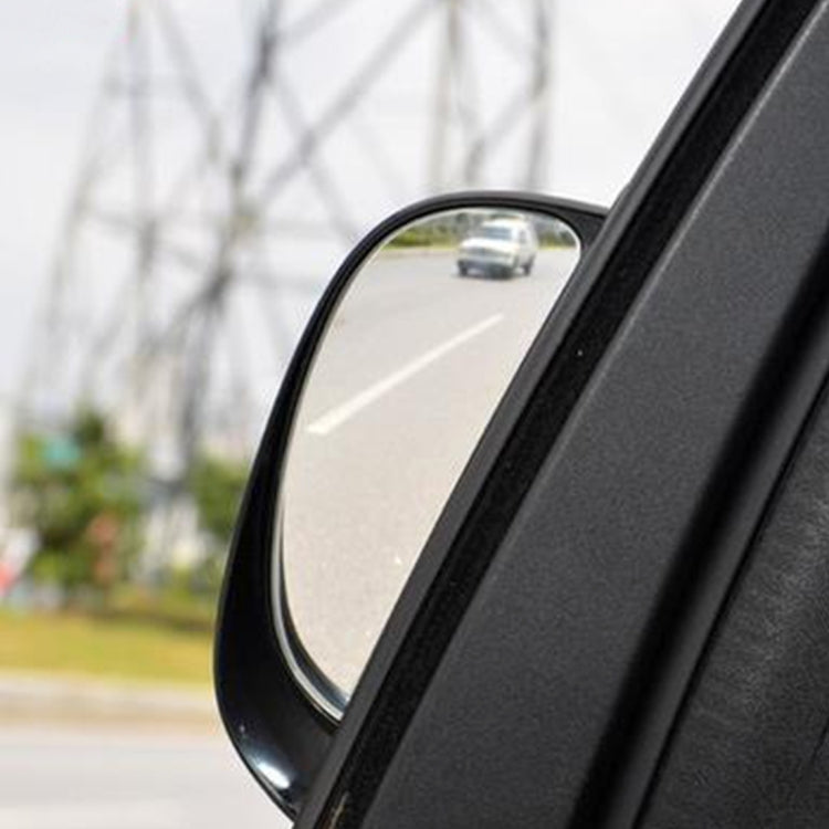3R-090 Car Blind Spot Rear View Wide Angle Mirror, Left (Black) by 3R