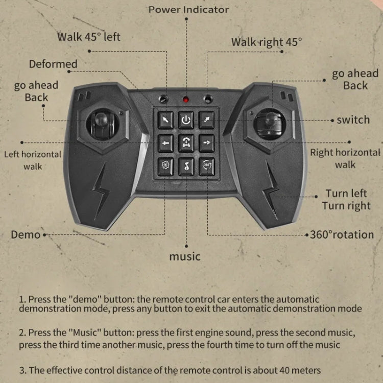 YDJ-D876 Gesture Sensing RC Stunt Car (Grey) - RC Cars by buy2fix | Online Shopping UK | buy2fix