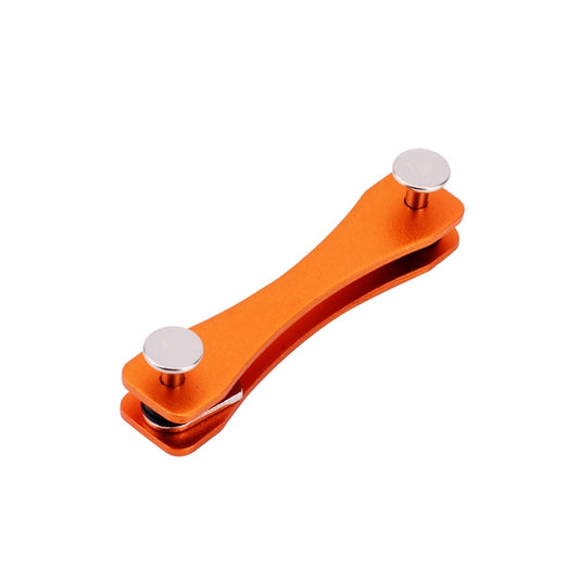 Portable Metal Key Storage Clip(Orange) by buy2fix