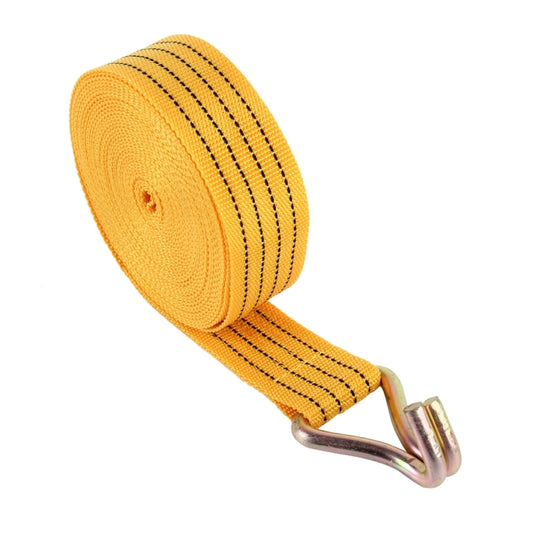 ST-213 10mx4.0cm 2 Ton Car Bundled Device with Hook And Buckle High Strength Cable Cord Heavy Duty Recovery Securing Accessories for Cars Trucks by buy2fix