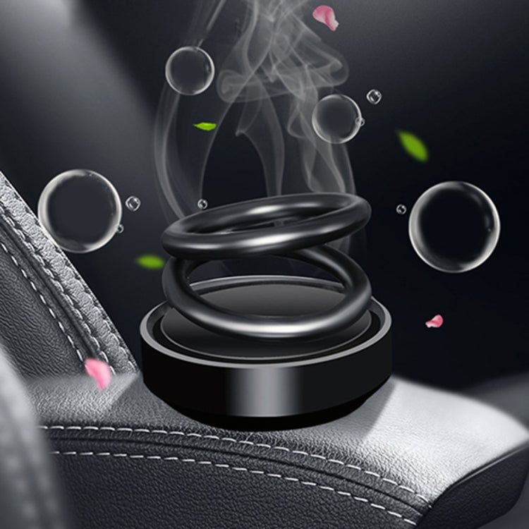 Car Spiral Aromatherapy Decoration Car Ornaments (Black) by buy2fix