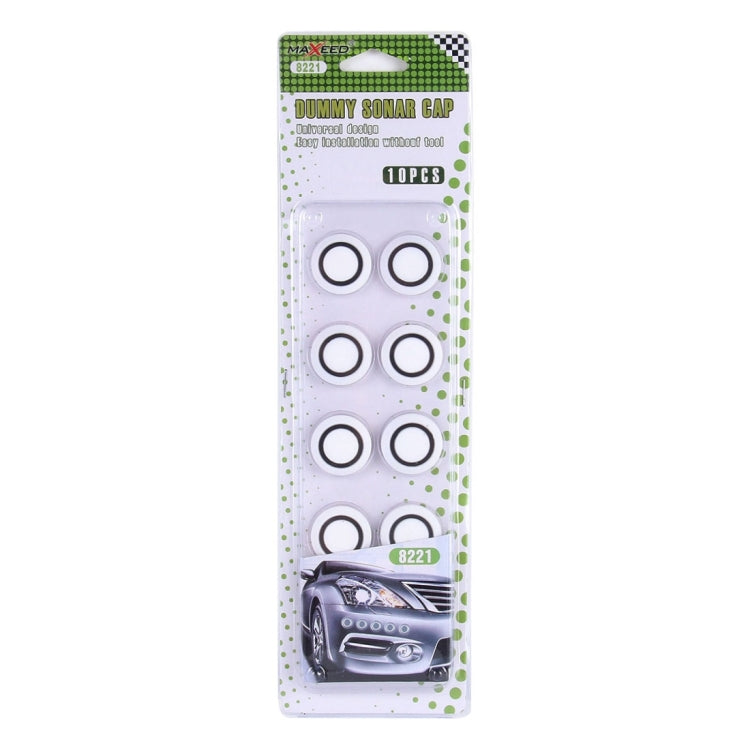 10 PCS Car Styling Anti-collision Sticker(White) by buy2fix