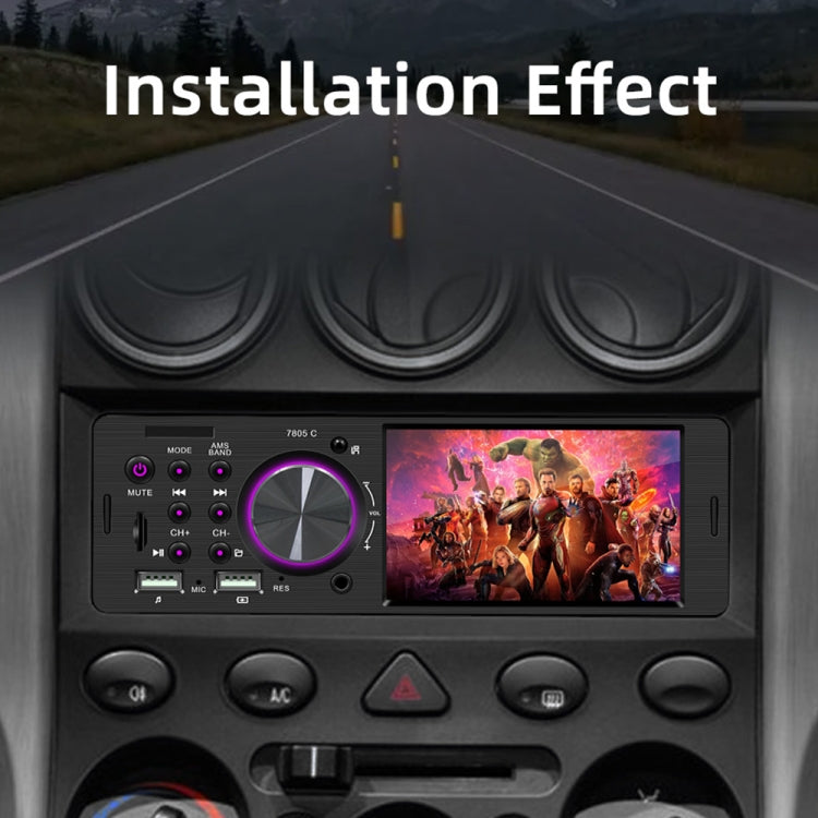 SWM-7805C 4.1 inch Touch Screen Universal Car Radio Receiver MP5 Player, Support FM & Bluetooth & TF Card with Remote Control by buy2fix