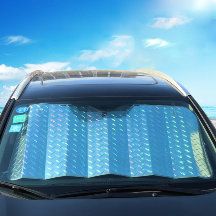 Sun Shade Hatchback Car Windshield Visor Cover Block Front Window Sunshade UV Protect, Size: 130 x 70cm - Aluminum Film PEVA by buy2fix | Online Shopping UK | buy2fix