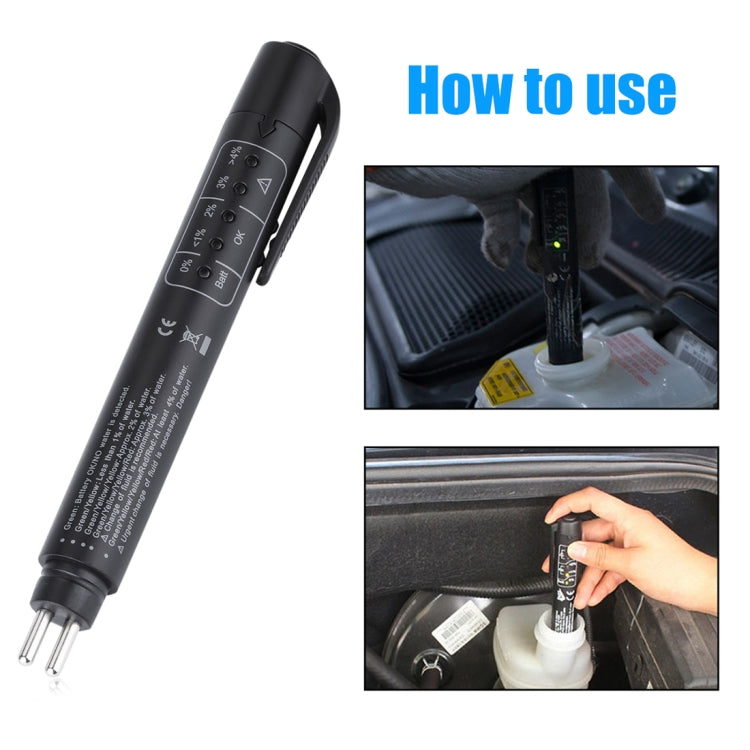 Brake Fluid Tester Car Diagnostic Tool 5 LEDs Brake Fluid Testing Tools by buy2fix