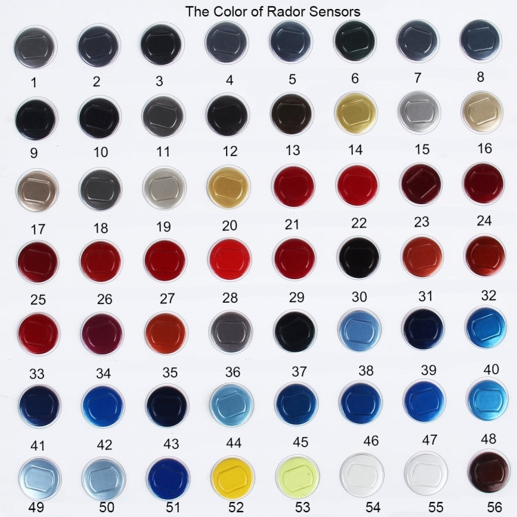 Car Buzzer Reverse Backup Radar System - Premium Quality 4 Parking Sensors Car Reverse Backup Radar System with LCD Display(White) by buy2fix