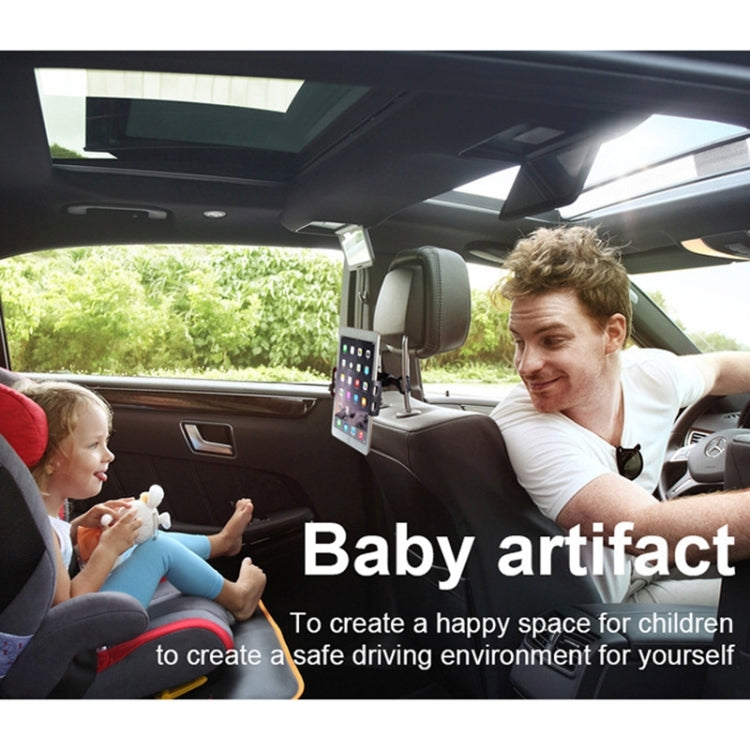 p-01 Auto Car Seatback Tablet PC / Mobilephone Holder (Black) by buy2fix