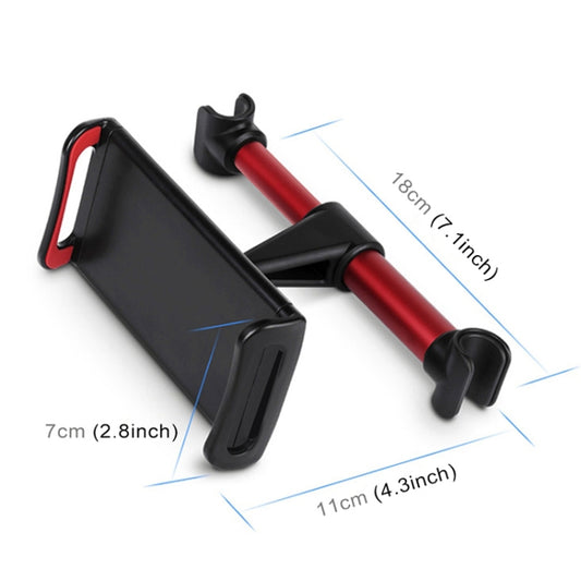p-01 Auto Car Seatback Tablet PC / Mobilephone Holder (Red) by buy2fix