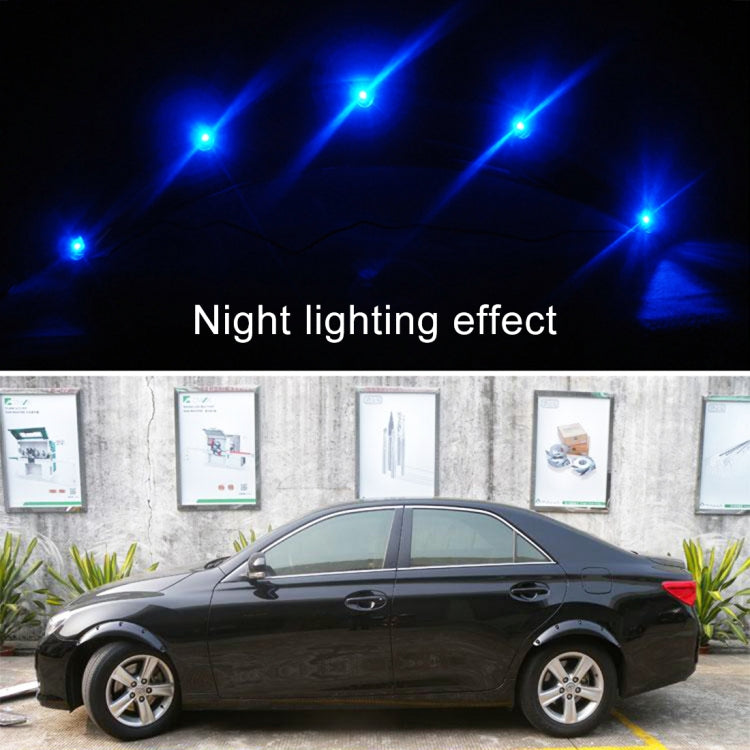 2 PCS 58cm Car Stickers Rubber Round Arc Strips Fender Flares Wheel Eyebrow Decal Sticker(Black) by buy2fix