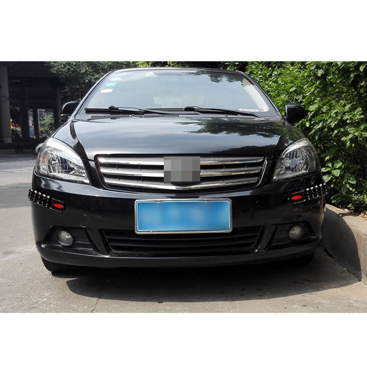 4 PCS Universal Fashion Simple Anti-collision Bar Car Body Protective Strip Car Protective Bar(Black) by buy2fix