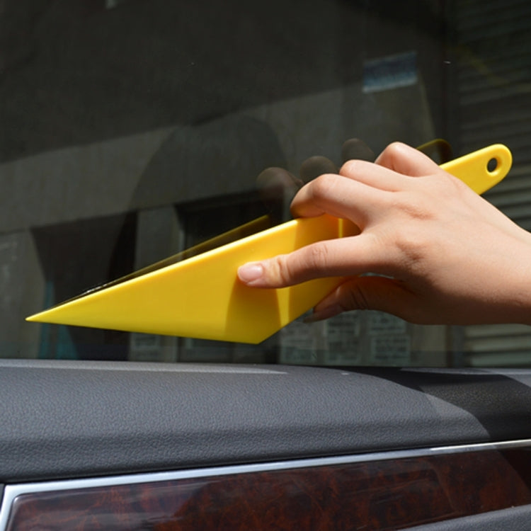 Window Film Handle Squeegee Tint Tool For Car Home Office(Yellow) by buy2fix