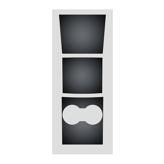 Car Central Control Panel Film Scratch-proof PVC Decorative Sticker for Tesla Model 3 before 2021(Carbon Fiber Black) by buy2fix