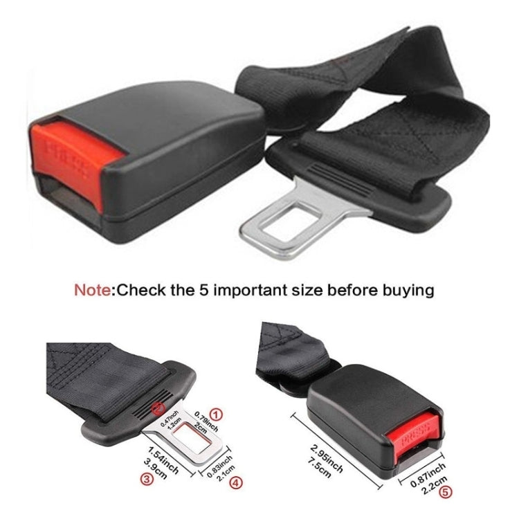 Car Seat Belt Extension Strap by buy2fix