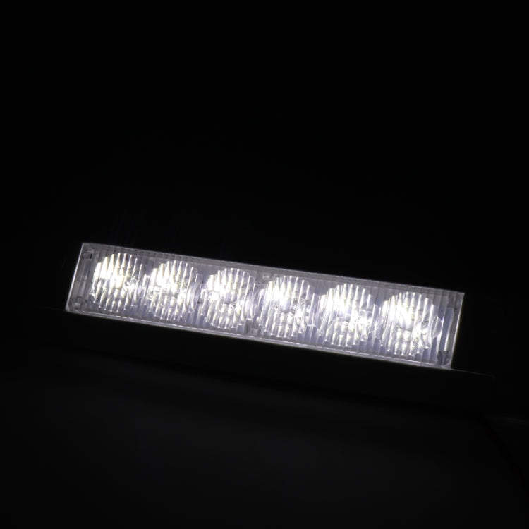 DC 12V 2.6W 6000K IP67 Marine RV Waterproof LED Stair Deck Dome Light Ceiling Lamp, Aluminum Alloy Base by buy2fix