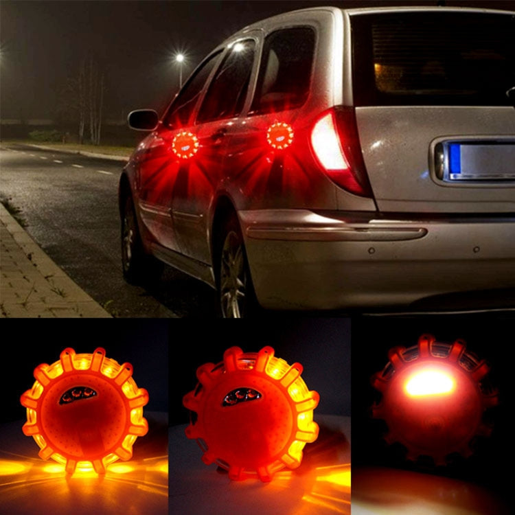 Car Road Emergency Flashing Warning Light LED Rotating Flashing Light by buy2fix