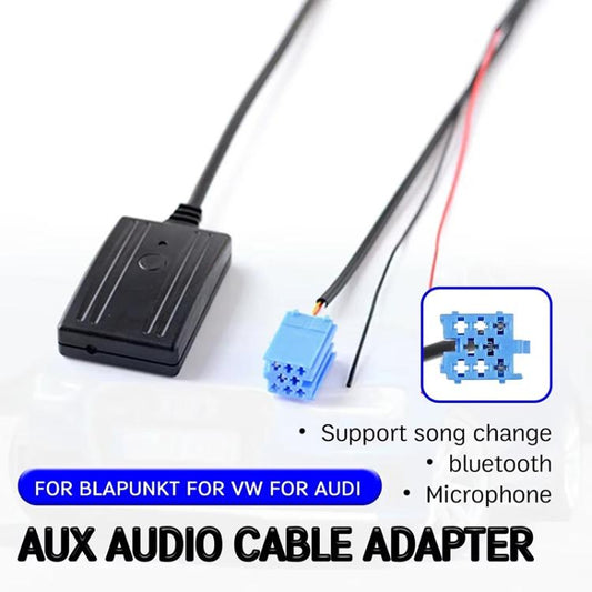 Car Bluetooth Music AUX Audio Cable + MIC for Audi / Volkswagen by buy2fix