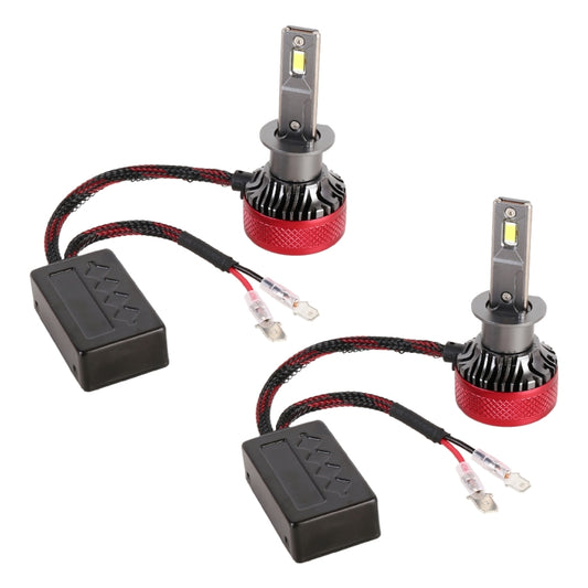 1 Pair H1 DC12V 65W 6000K 6500LM LED Car Headlights by buy2fix
