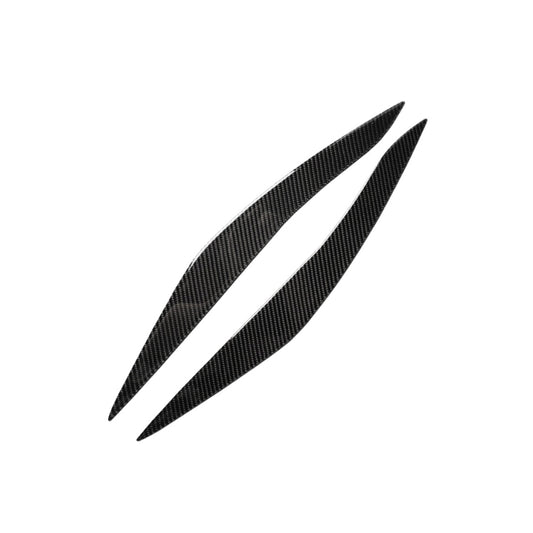 Carbon Fiber Car Lamp Eyebrow Decorative Sticker for BMW 5 Series F10 2010-2013 by buy2fix