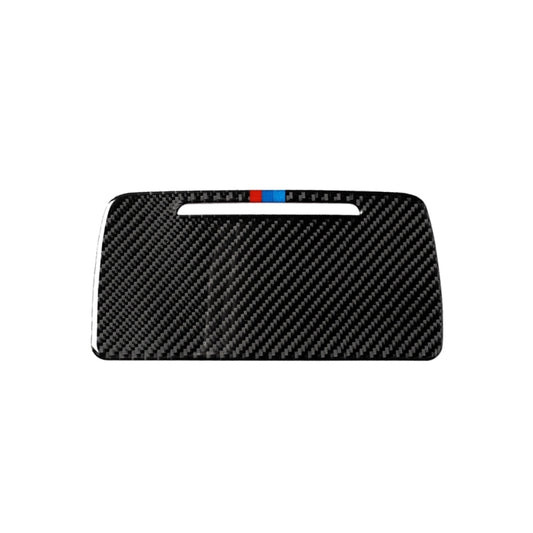 Three Color Carbon Fiber Car Storage Box Decorative Sticker for BMW 5 Series F10 2011-2017 by buy2fix