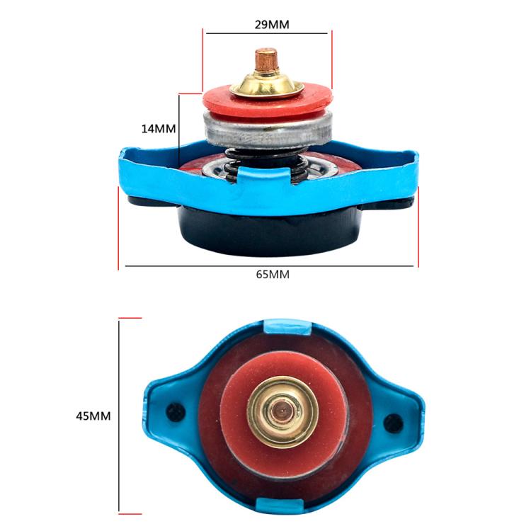 1.3bar Car Water Tank Radiator Cover Accessory by buy2fix