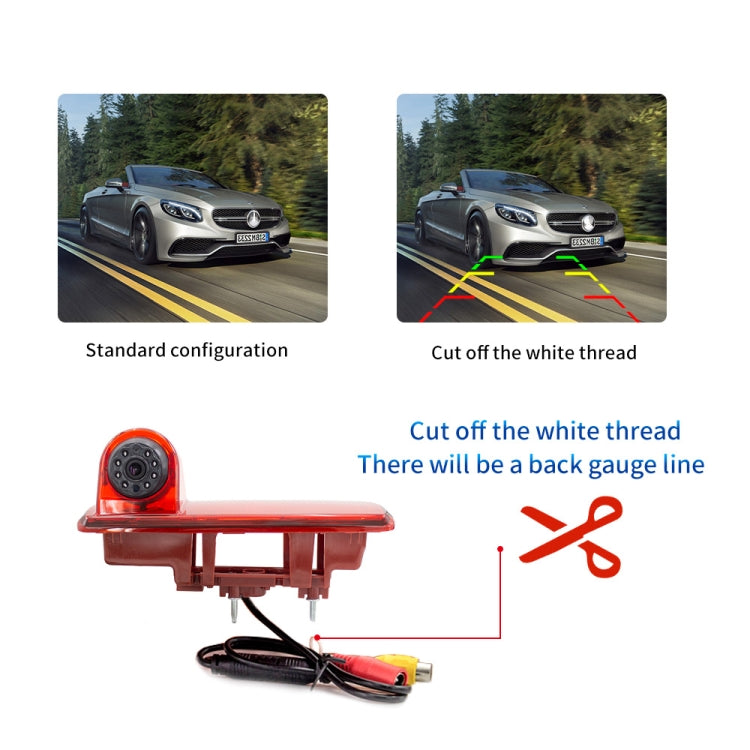 PZ463 Car Waterproof 170 Degree View Camera + 7 inch Rearview Monitor for Renault / Opel by buy2fix