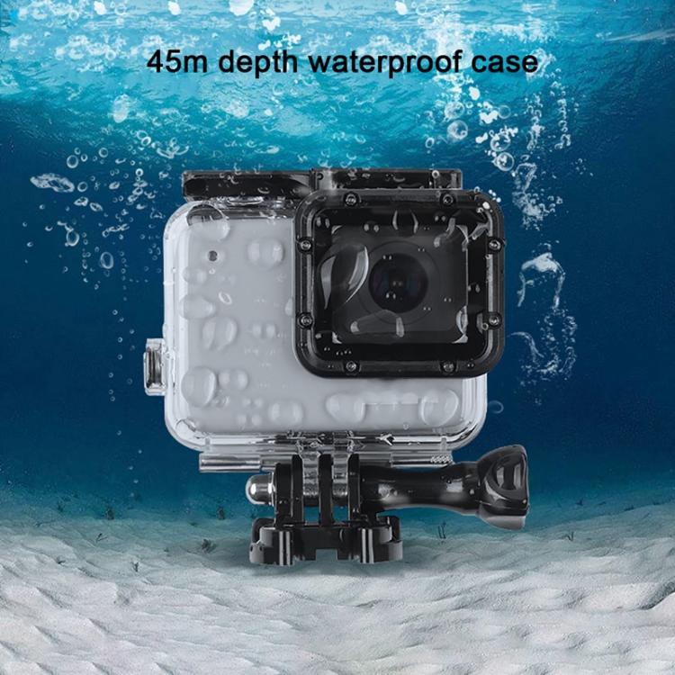 GP452 Waterproof Case + Touch Back Cover for GoPro HERO7 White / Silver by buy2fix