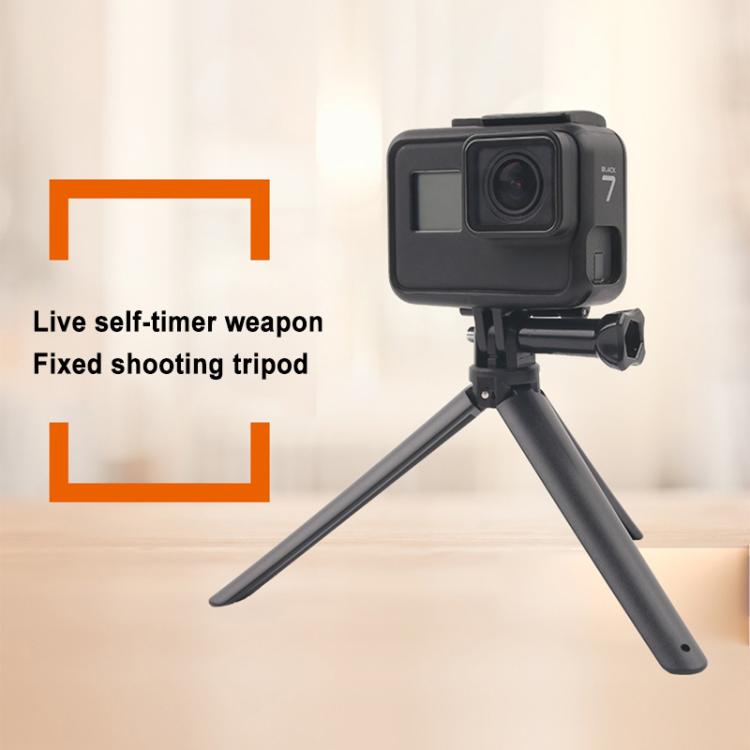 GP456 Tripod Bracket for GoPro, Insta360, DJI and Other Action Cameras and 4-6.8 inch Phones - Holder by buy2fix | Online Shopping UK | buy2fix