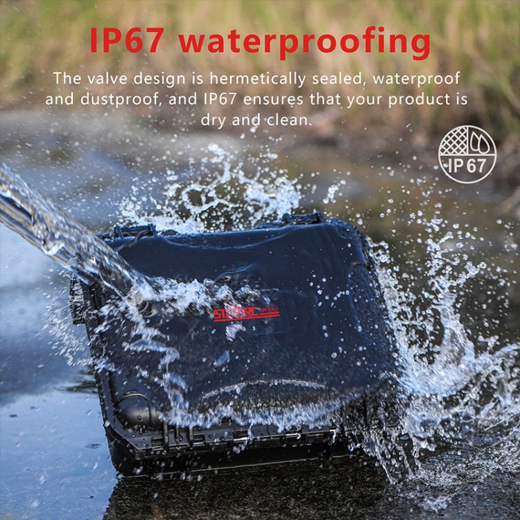 STARTRC Waterproof EVA PP Dual-layer Suitcase Storage Box For GoPro HERO13 Black /12 Black /11 Black /10 Black /9 Black (Black) - Carry Cases by STARTRC | Online Shopping UK | buy2fix