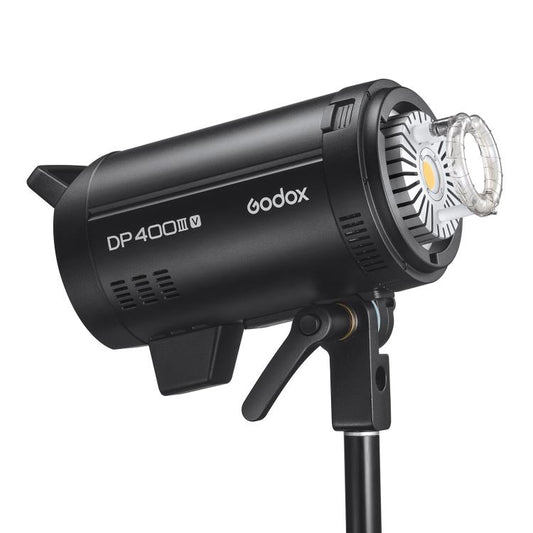 Godox DP400III-V Studio Flash Photo Light 400Ws 2.4G Wireless X System Bowens Mount Light (US Plug) - Shoe Mount Flashes by Godox | Online Shopping UK | buy2fix