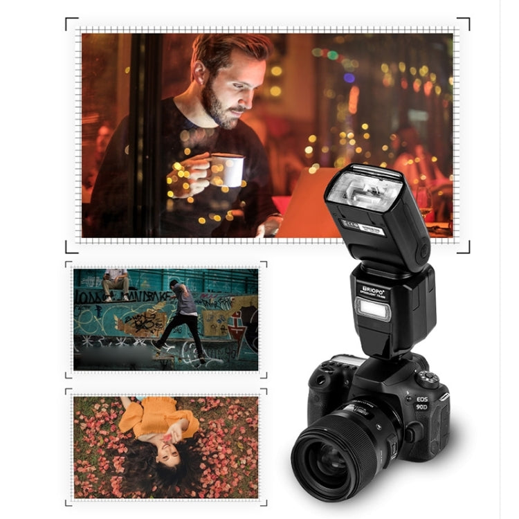 TRIOPO TR-982IIC Flash Light Speedlite for Canon (Black) - Shoe Mount Flashes by TRIOPO | Online Shopping UK | buy2fix