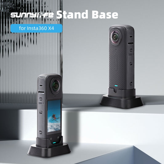For Insta360 X4 Sunnylife Desktop Stand Base (Black) by Sunnylife