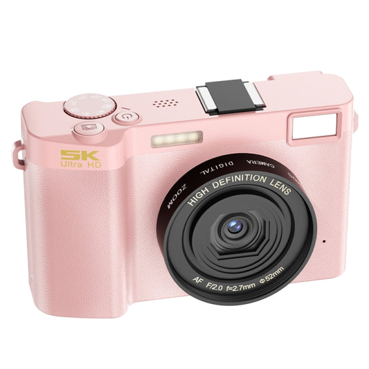 HDC-F01 3.0 inch 5K UHD Photography Digital Camera SLR Camera (Pink) by buy2fix