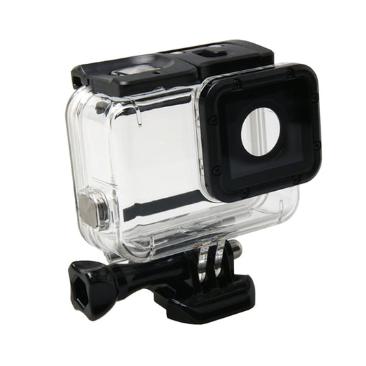 For GoPro HERO6 /5 Waterproof Housing Protective Case + Hollow Back Cover with Buckle Basic Mount & Screw by buy2fix