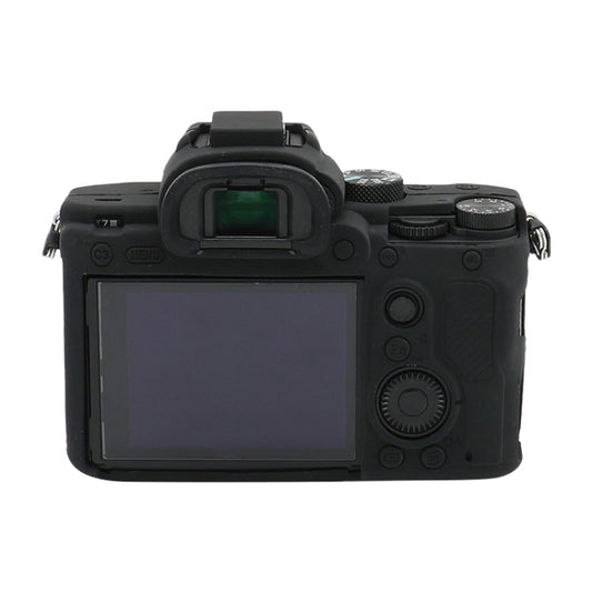 For Sony A7 III / ILCE-7M3 / A7R III Soft Silicone Protective Case(Black) by buy2fix