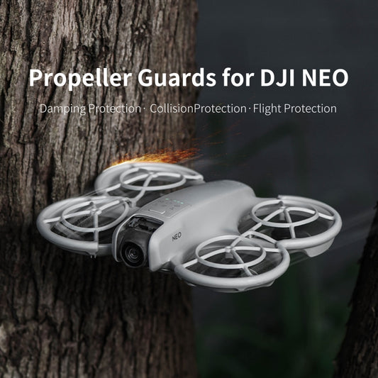 For DJI Neo STARTRC Drone Propeller Protective Guard Anti-collision Ring (Orange) by STARTRC