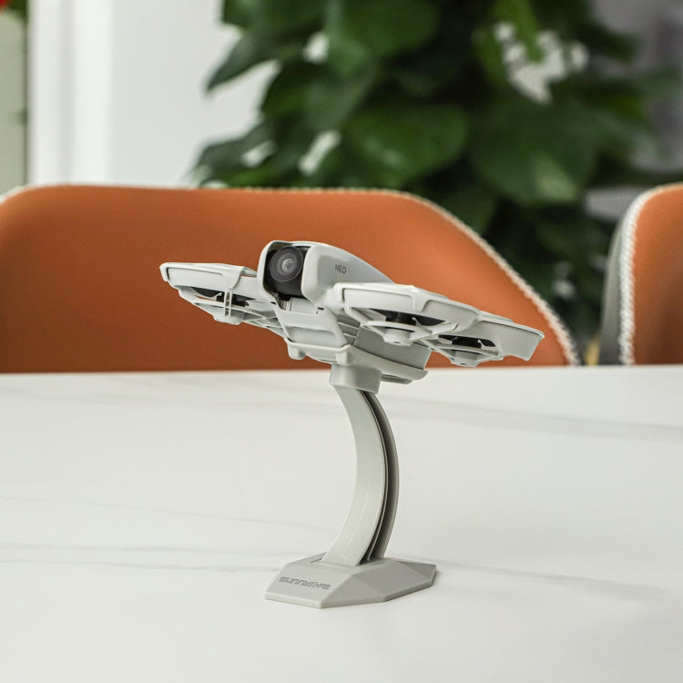 For DJI Neo Sunnylife Desktop Display Stand Drone Mount Exhibition Base Bracket (Grey) - Mount & Holder by Sunnylife | Online Shopping UK | buy2fix