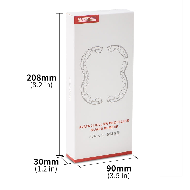 For DJI Avata 2 STARTRC Central Control TPU Protective Guard Anti-collision Ring Cover (Transparent) - Other by STARTRC | Online Shopping UK | buy2fix