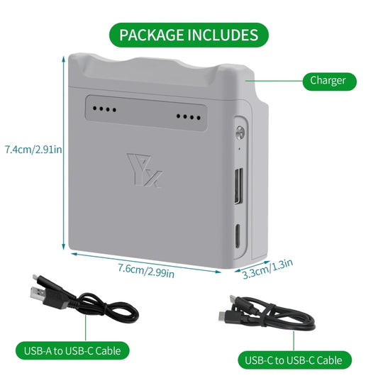 For DJI Neo XY 2-Channel Battery Charger Battery Charge Manager (Grey) - Other by buy2fix | Online Shopping UK | buy2fix