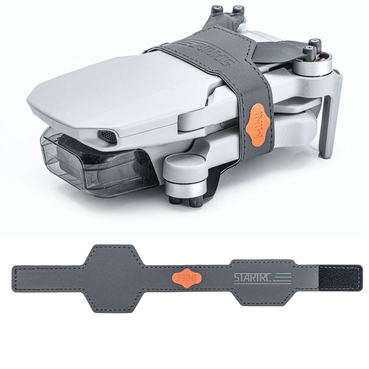 For DJI Mini 4K / Mini 2 SE / Mini 2 STARTRC Drone PU Propellers Holder Guard (Grey) by STARTRC