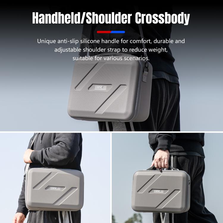 For DJI Flip STARTRC Shoulder Storage Bag Handbag (Grey) - Backpacks & Bags by STARTRC | Online Shopping UK | buy2fix